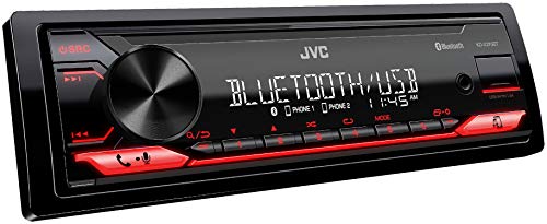 JVC KD-X270BT Bluetooth Car Stereo w/USB Port – AM/FM Radio, MP3 Player, High Contrast LCD, 50 Watts, Detachable Face Plate – Single DIN – 13-Band EQ JVC KD-X270BT Bluetooth Car Stereo w/USB Port – AM/FM Radio, MP3 Player, High Contrast LCD, 50 Watts, Detachable Face Plate – Single DIN – 13-Band EQ